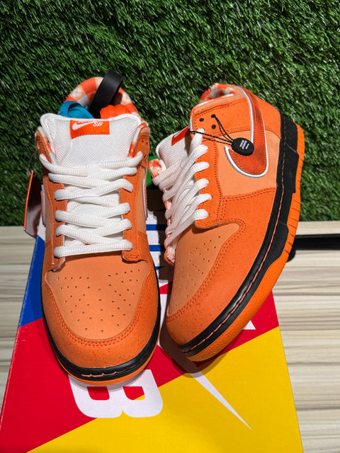 Nike SB Dunk Low Concepts Orange Lobster Sz 10.5