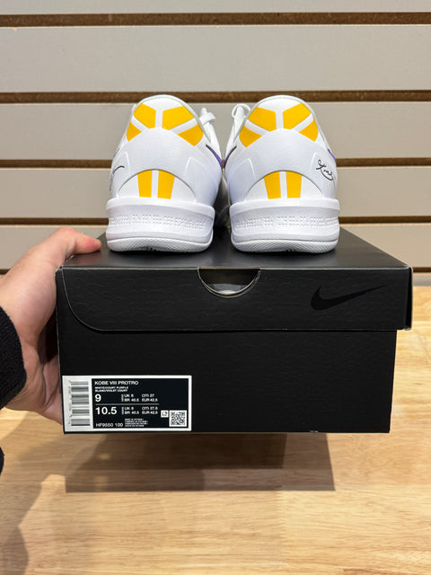 Nike Kobe 8 Protro Lakers Home Sz 9