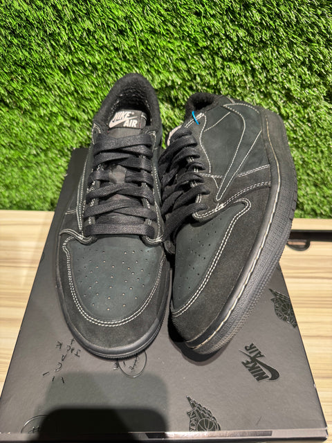 Jordan 1 Retro Low OG SP Travis Scott Black Phantom Sz 11