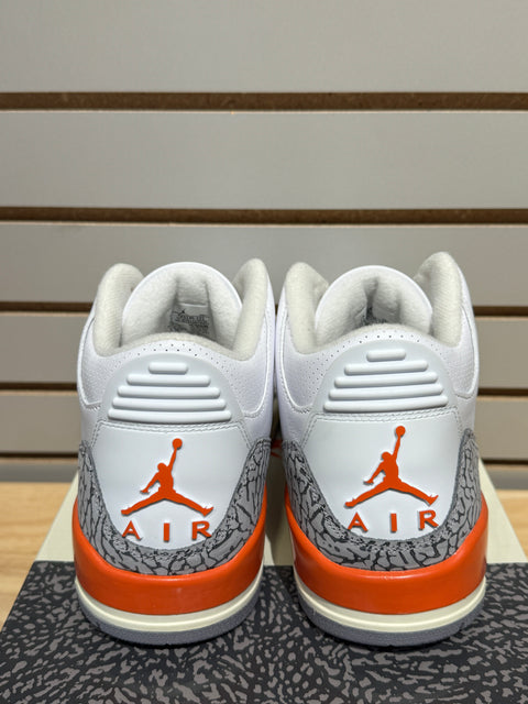 Jordan 3 Retro Georgia Peach (Women's) Sz 9.5M/11W
