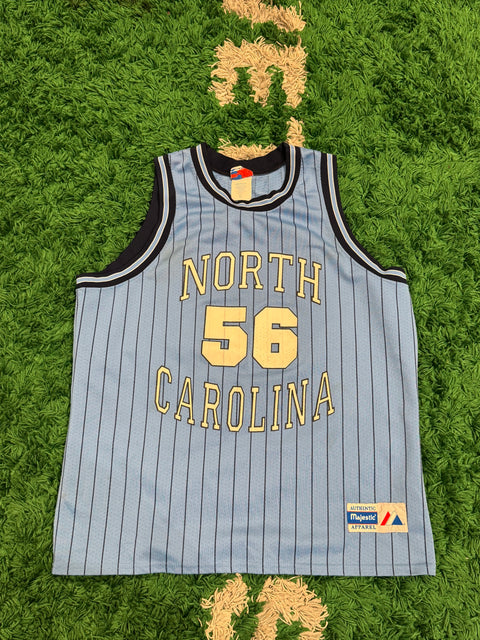 Vintage Majestic Apparel North Carolina Larry Brown #56 Jersey Sz XL