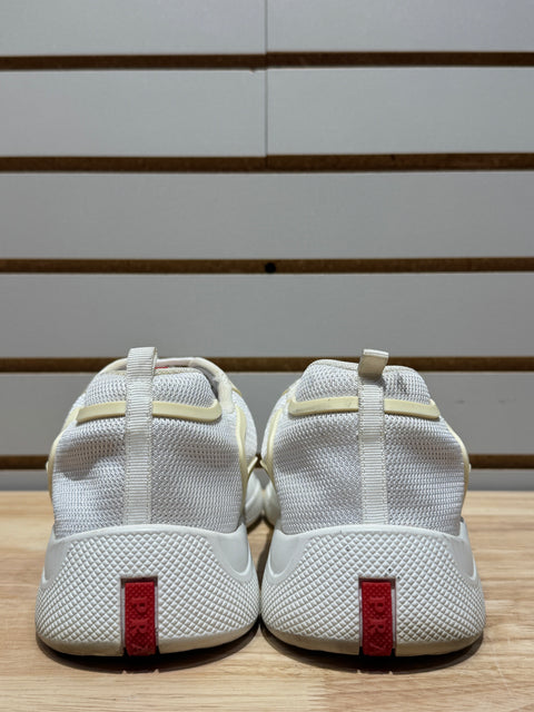 Prada America's Cup White Sail Cream Sz 9