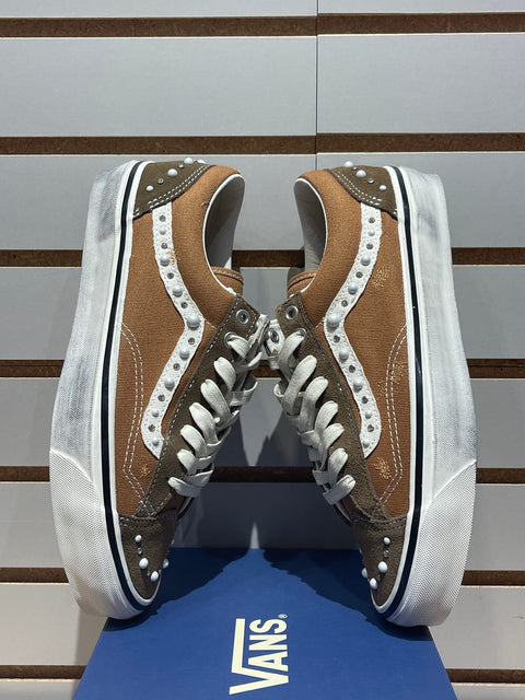 Vans LX Old Skool 36 Pearlized Pack Vintage Cocoa Brown Sz 8.5