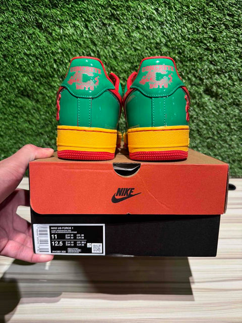 Nike Air Force 1 Low Lil Yachty Concrete Boys Lucky Green Sz 11M