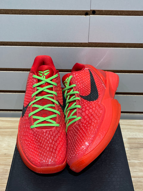 Nike Kobe 6 Protro Reverse Grinch Sz 8.5