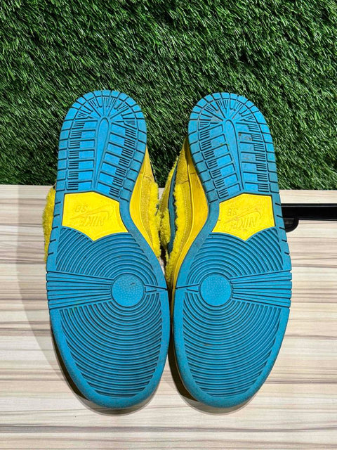 Nike SB Dunk Low Grateful Dead Bears Opti Yellow Sz 12