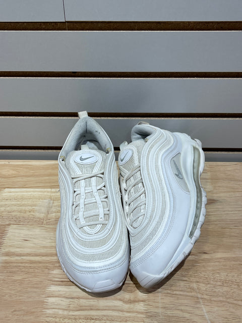 Nike Air Max 97 Triple White Wolf Grey Sz 8.5