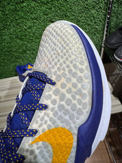 Nike Kobe 6 Lakers Home Sz 11.5