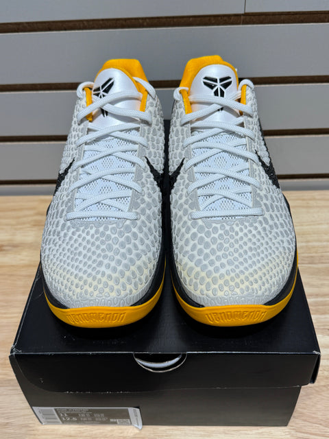 Kobe 6 Protro Playoff Pack White Del Sol Sz 11