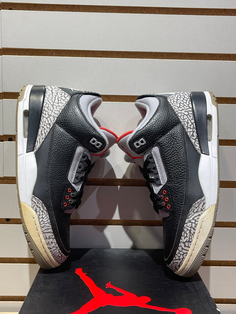 Jordan 3 Retro Black Cement (2018) Sz 10.5