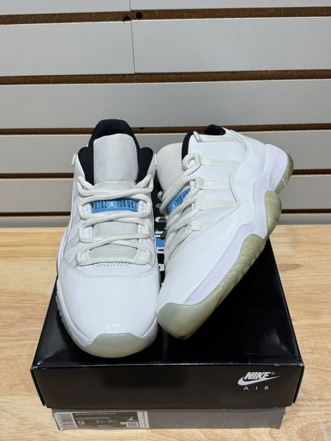 Jordan 11 Retro Low Legend Blue Sz 9