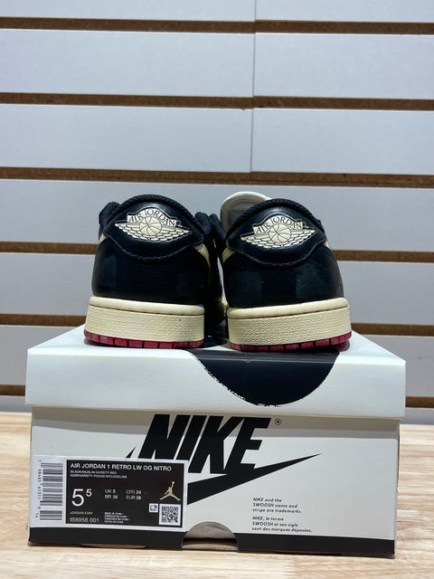 Jordan 1 Retro Low OG Nigel Sylvester Better With Time Sz 5.5M
