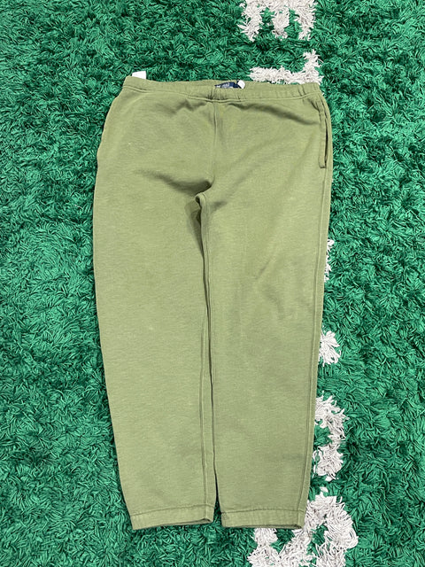 Polo Ralph Lauren Vintage Green Sweatpants Fleece Joggers