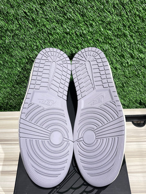 Jordan 1 Low Craft Inside Out Black Sz 10