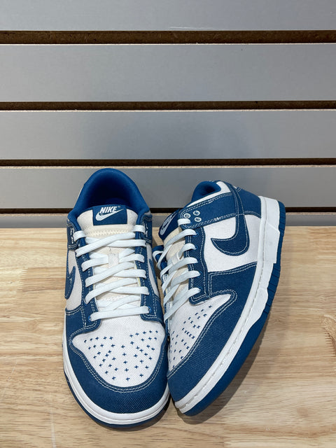 Nike Dunk Low Industrial Blue Sashiko Sz 10