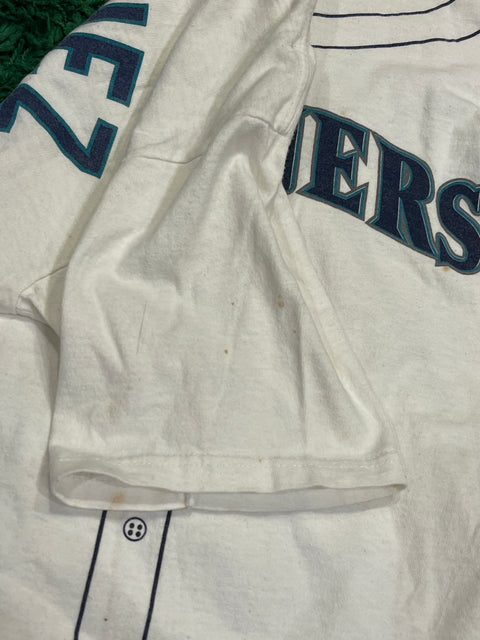 Vintage Kids Seattle Mariners Rodriguez Faux-Jersey T-Shirt