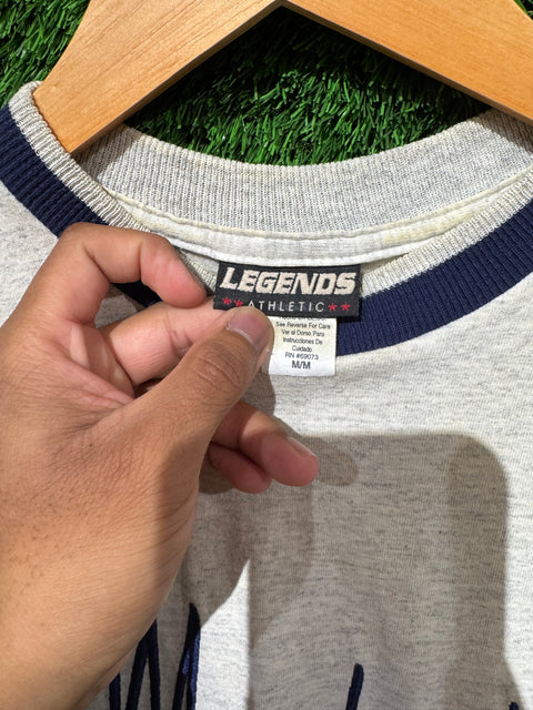 Vintage 90s Baseball Seattle Mariners Ringer Tee Sz M