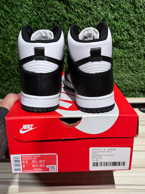 Nike Dunk High Panda Black White (2021/2024) Sz 6.5M