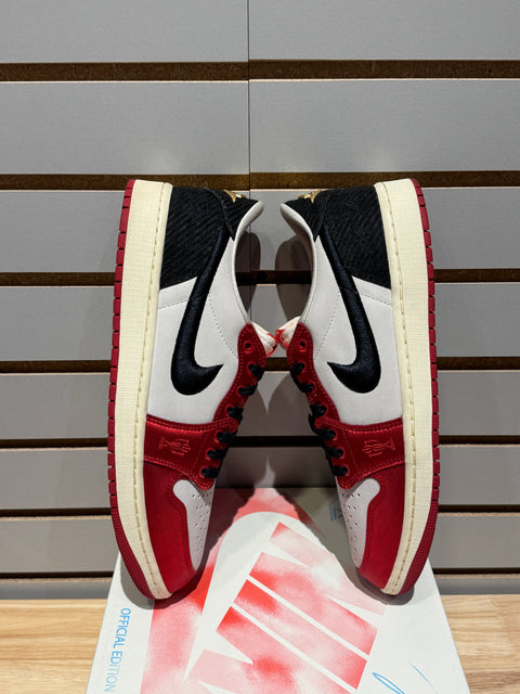 Jordan 1 Retro Low OG Trophy Room Rookie Card Away Sz 10.5