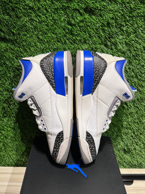 Jordan 3 Retro Racer Blue Sz 9.5M