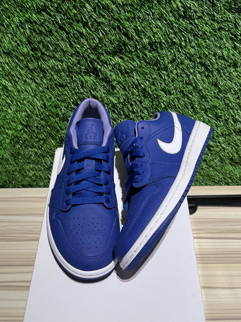 Jordan 1 Low Deep Royal Blue (Women's) Sz 9W/7.5M