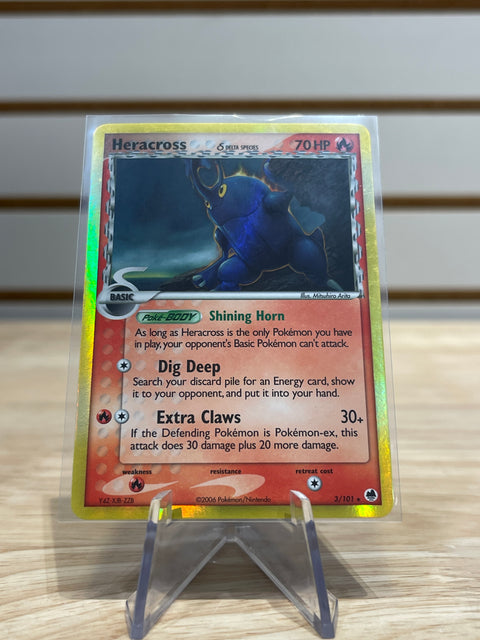 Heracross (Delta Species) - Pokemon EX Dragon Frontiers (DF)