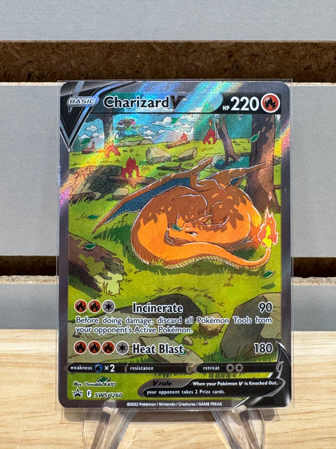Charizard V - SWSH260 - SWSH: Sword & Shield Promo Cards (SWSD) Pokemon