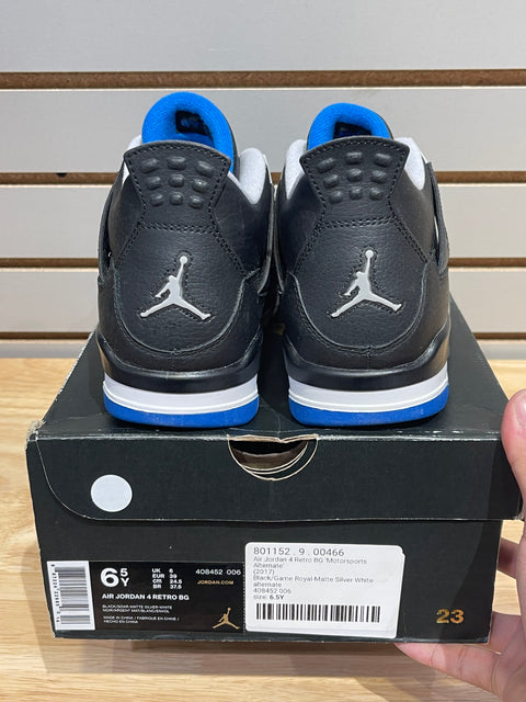 Jordan 4 Retro Motorsports Alternate (GS) Sz 6.5Y