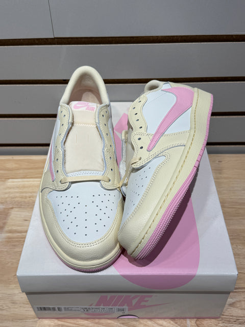 Jordan 1 Retro Low OG SP Travis Scott Shy Pink Sz 12.5