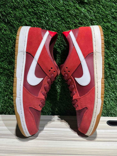 Nike SB Zoom Dunk Low Track Red Sz 10