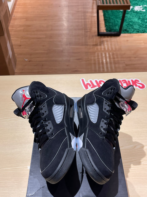 Jordan 5 Retro OG Black Metallic Reimagined Sz 8M