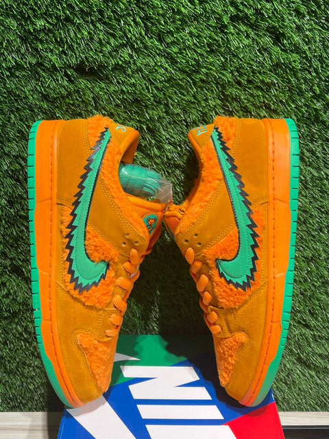 Nike SB Dunk Low Grateful Dead Bears Orange Sz 11M