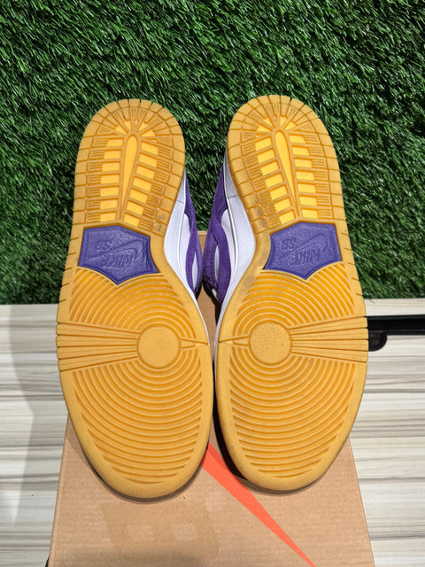 Nike SB Dunk Low Pro ISO Orange Label Court Purple Sz 9