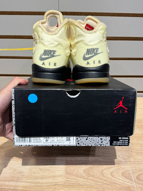 Jordan 5 Retro Off-White Sail Sz 9.5