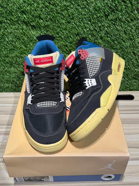 Jordan 4 Retro Union Off Noir Sz 11.5