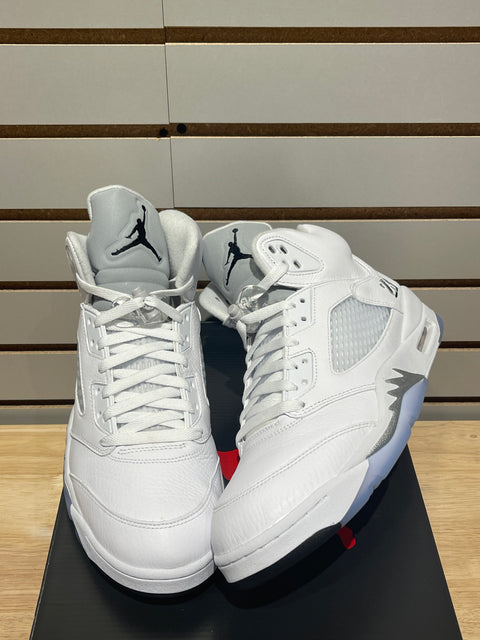 Jordan 5 Retro White Metallic (2026) Sz 12