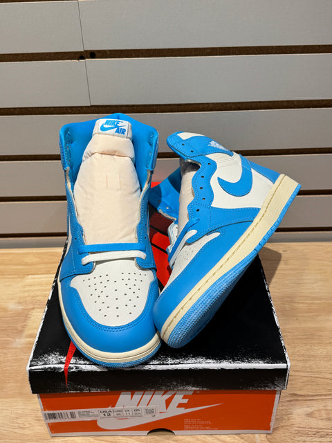 Jordan 1 Retro High OG UNC Reimagined Sz 12