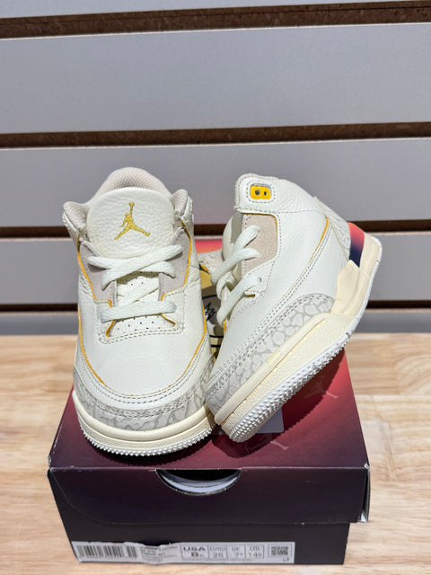 Jordan 3 Retro SP J Balvin Medellín Sunset (TD) Sz 8C