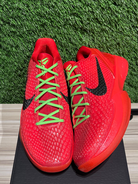 Nike Kobe 6 Protro Reverse Grinch Sz 12
