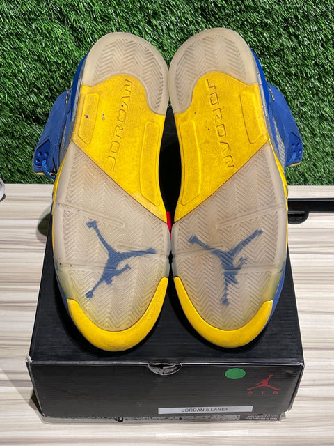 Jordan 5 Retro JSP Laney Varsity Royal Sz 9.5M