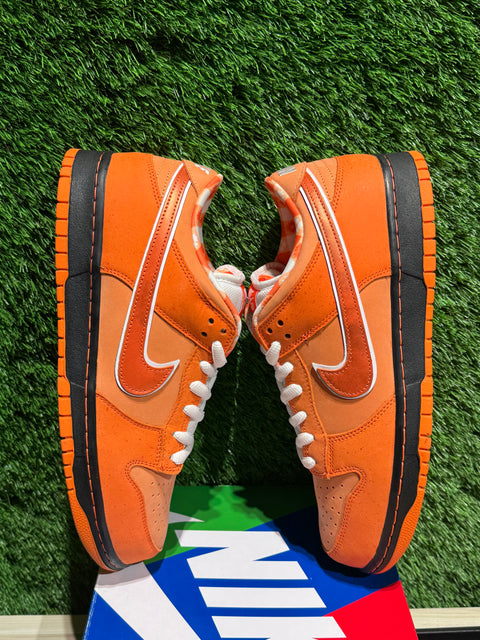 Nike SB Dunk Low Concepts Orange Lobster Sz 12M
