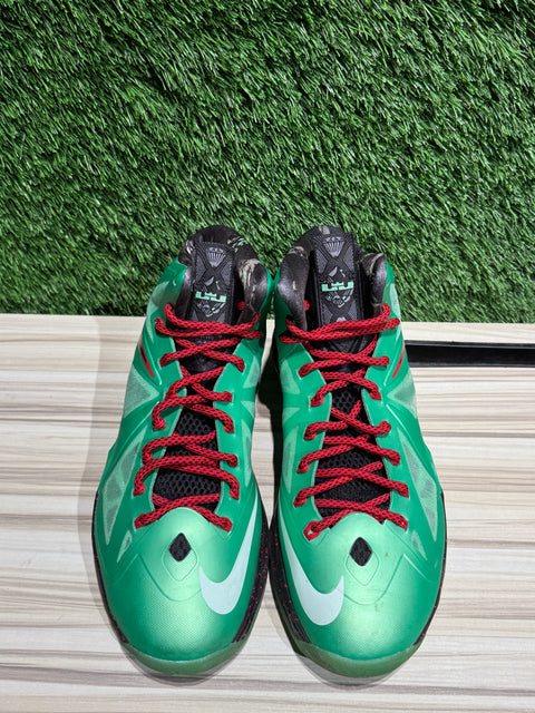 Nike LeBron X Cutting Jade Sz 9.5