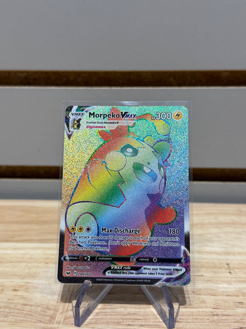 Morpeko VMAX (Secret) - Pokemon SWSH01: Sword & Shield Base Set (SWSH01)