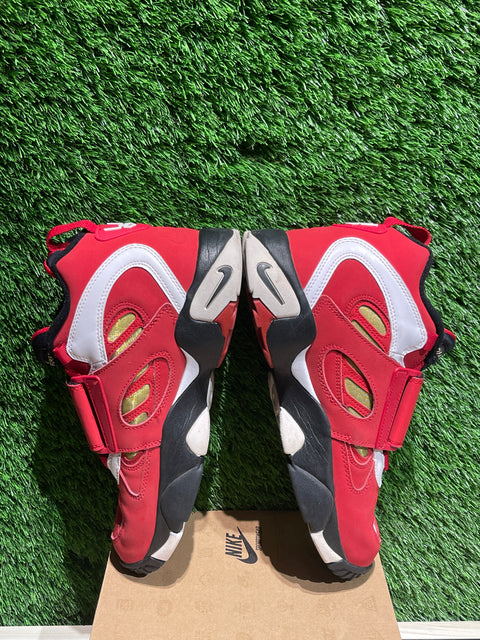 Nike Air Diamond Turf II Red Gold (2012) Sz 9
