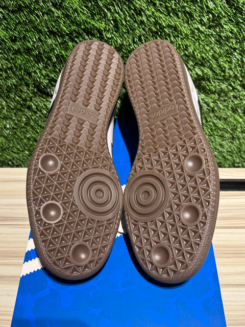 adidas Samba Bape White Black Gum Sz 8M