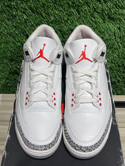 Jordan 3 Retro White Cement Reimagined Sz 10M