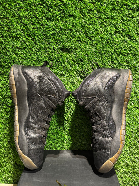 Jordan 10 Retro Drake OVO Black Sz 10M