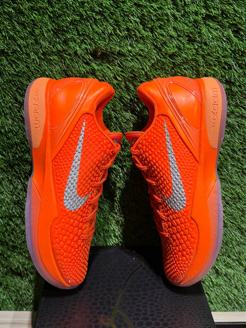 Nike Kobe 6 Protro Total Orange Sz 11