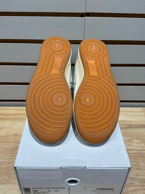 Nike Air Force 1 Low Travis Scott Sail Sz 10M