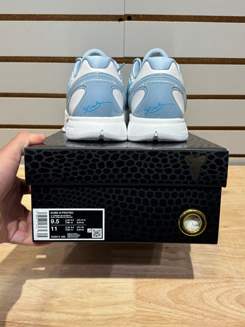 Nike Kobe 6 Protro Caitlin Clark Light Armory Blue Sz 9.5